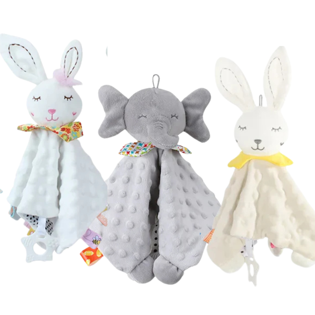 Manta de apego con peluche de Elefante