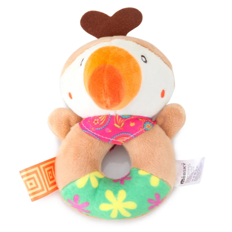 Sonaja/agarradera de peluche