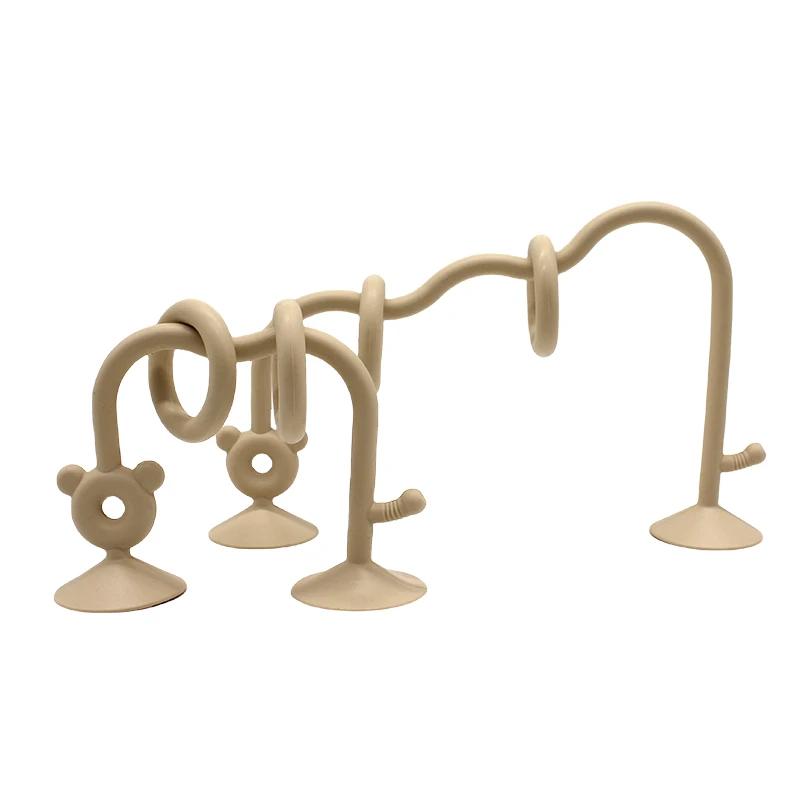 Juguete de mesa de silicona beige