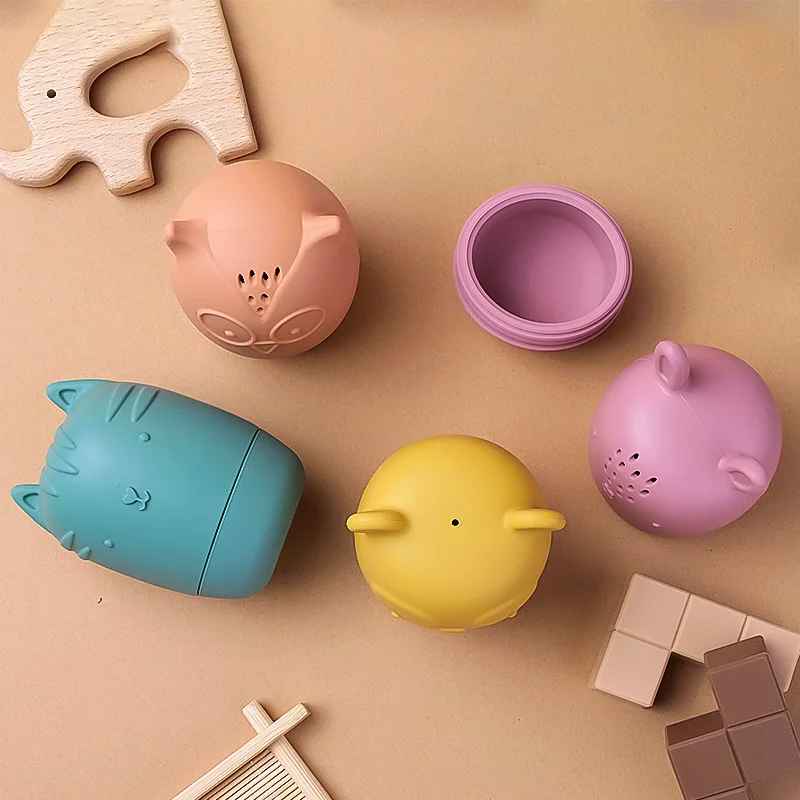 Juguete de baño en forma de animales